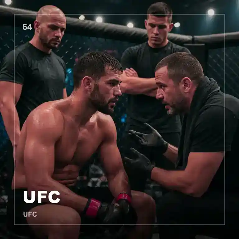 UFC选手激烈比拼